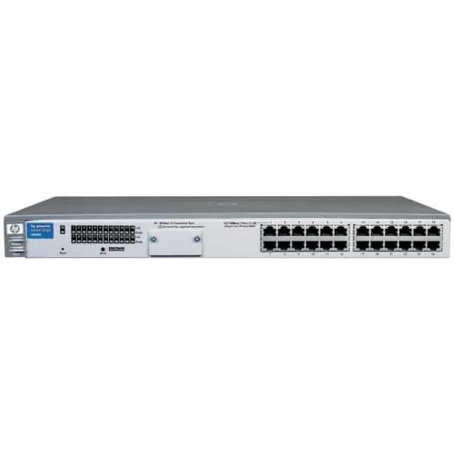 24-Port Fast Ethernet HP ProCurve 2124 Network Switch | J4868A Main image