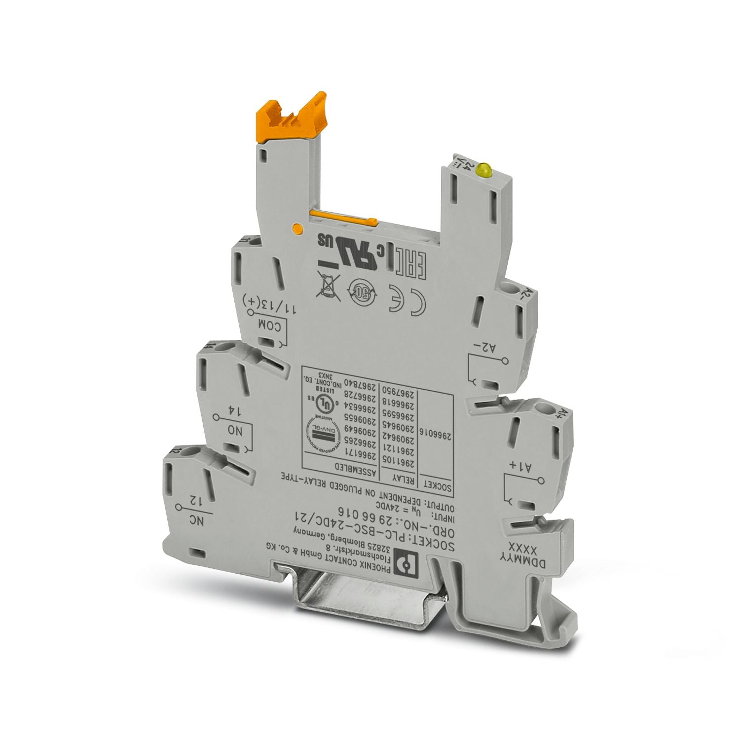 24DC/21 Relay Base Phoenix Contact Plc Main image