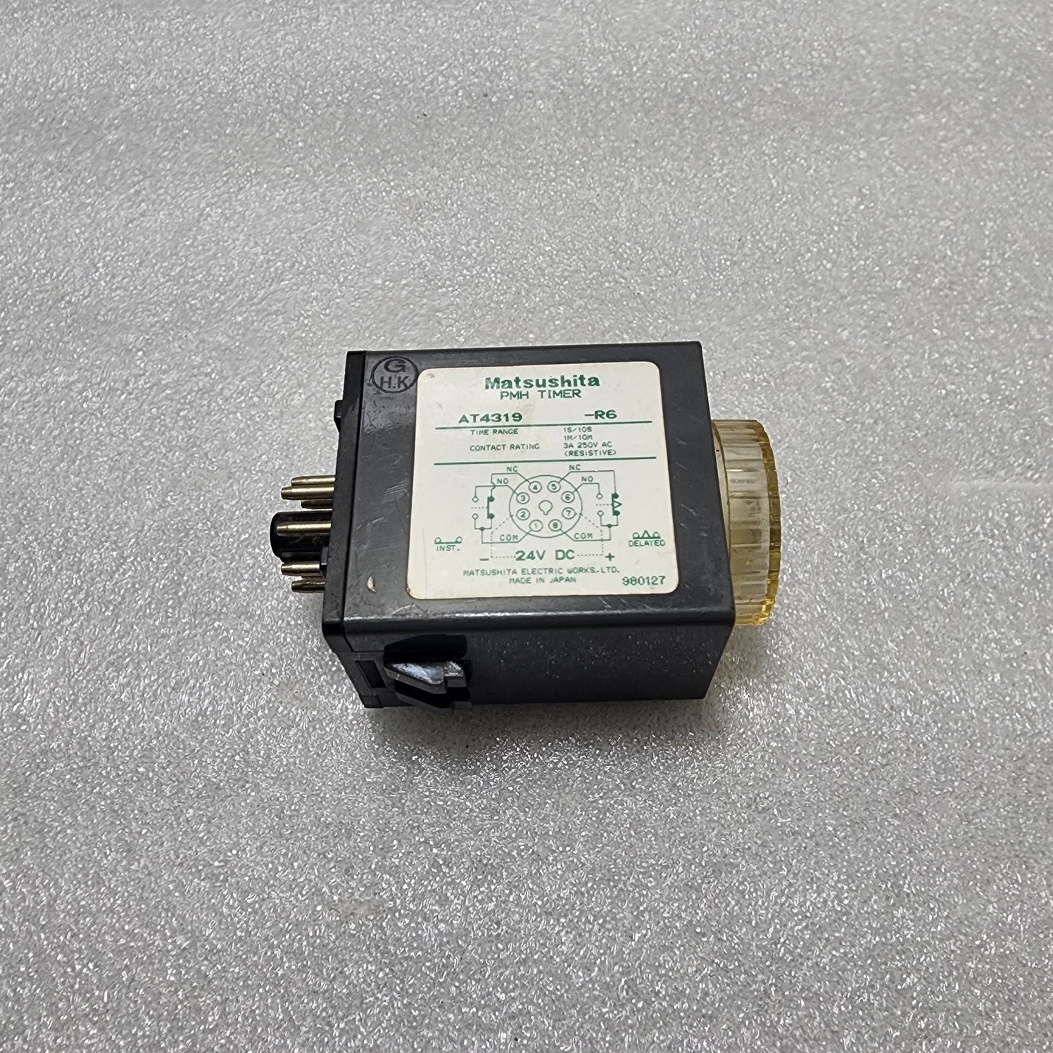 24V DC Timer AT4319-R6 PMH | Matsushita Electric