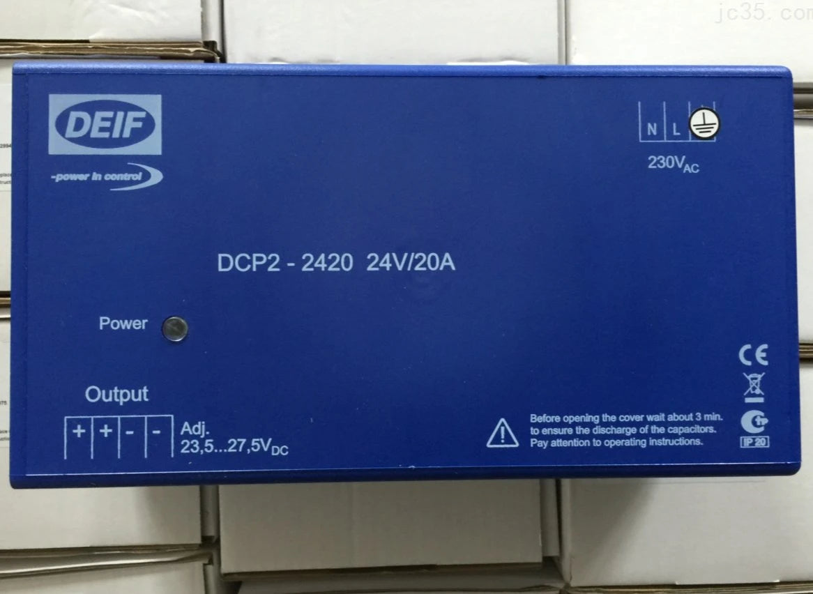 24V/20A Battery Charger DC Power Supply | DEIF Main image