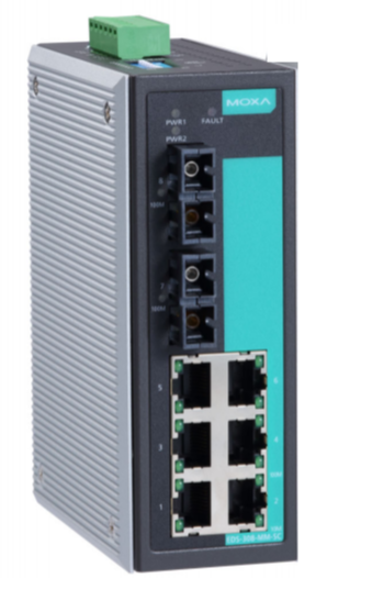 24VDC Etherdevice Switch Moxa Eds 308 M SC Main image