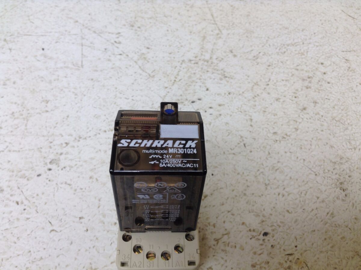 Buy Schrack MR301024 24Vdc Pilot Relay - Ram Automations