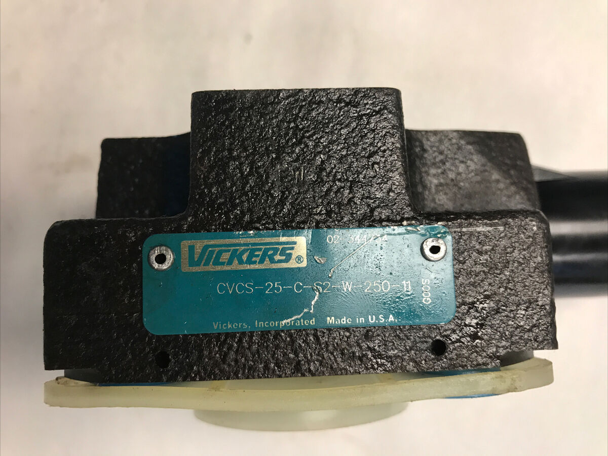25 X S2 W250 11 Slip In Cartridge Valve | Vickers Cvcs