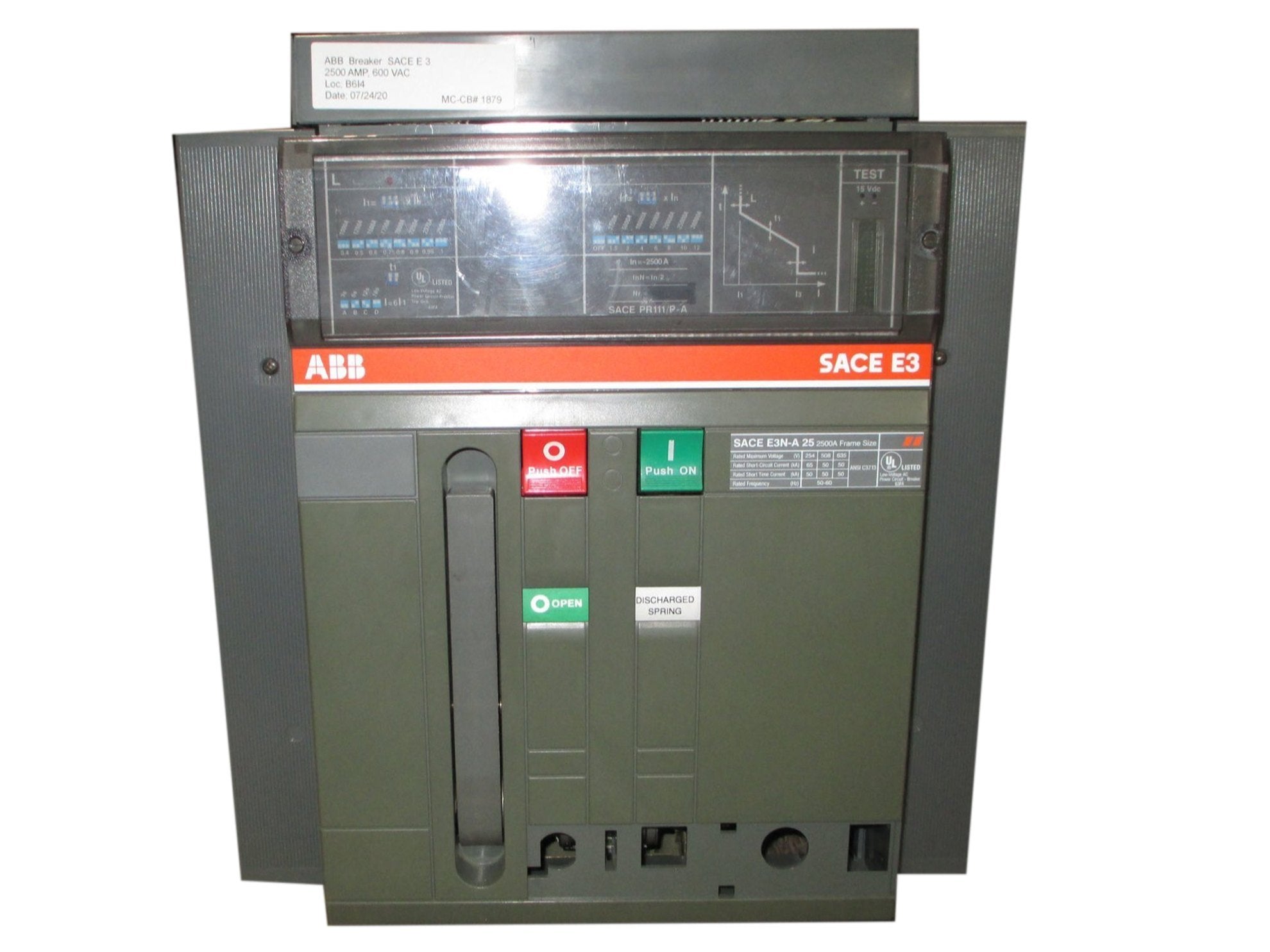 2500 PR111LSI 3p MPABB DR> New Emax E3L Main image