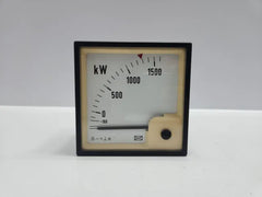 0 to 2730 KW Deif Kilowatt Meter | Deif