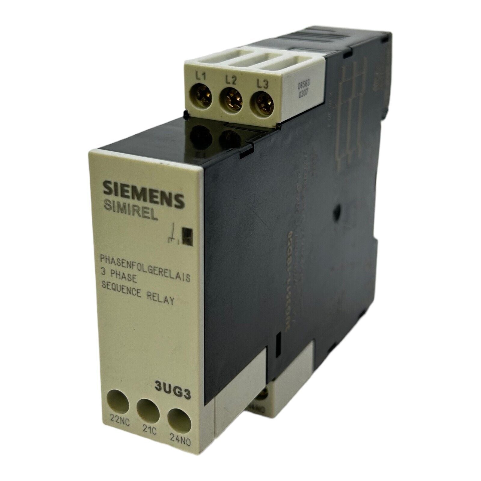 3 Phase Sequence Relay 250 VAC Siemens 3UG3511-1BQ50 Main image