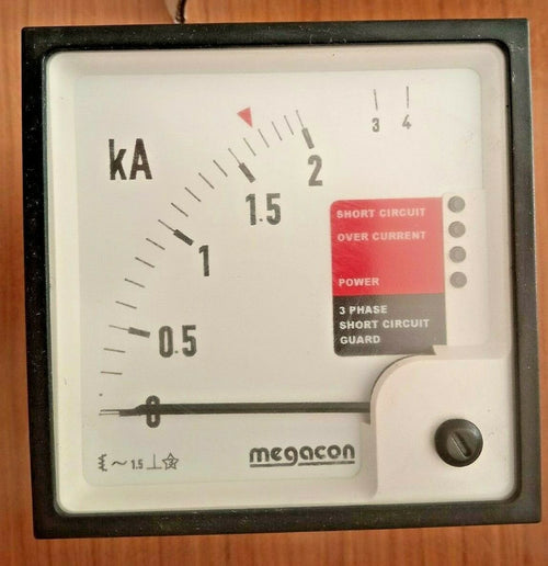 MEGACON KEC115F 3 Phase Short Circuit Guard - Electrical Protection-Ram Automations