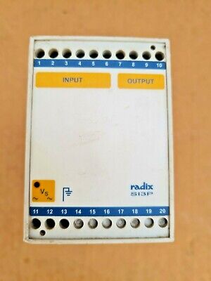 RADIX SI3P 3-Port Signal Isolator - 4-20mA Output-Ram Automations