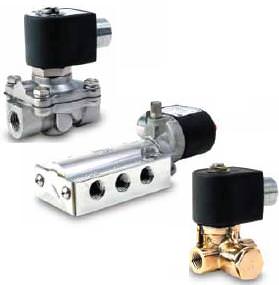 3-Way Solenoid Valve Parker 71335SN2GNJ1 Skinner | PARKER
