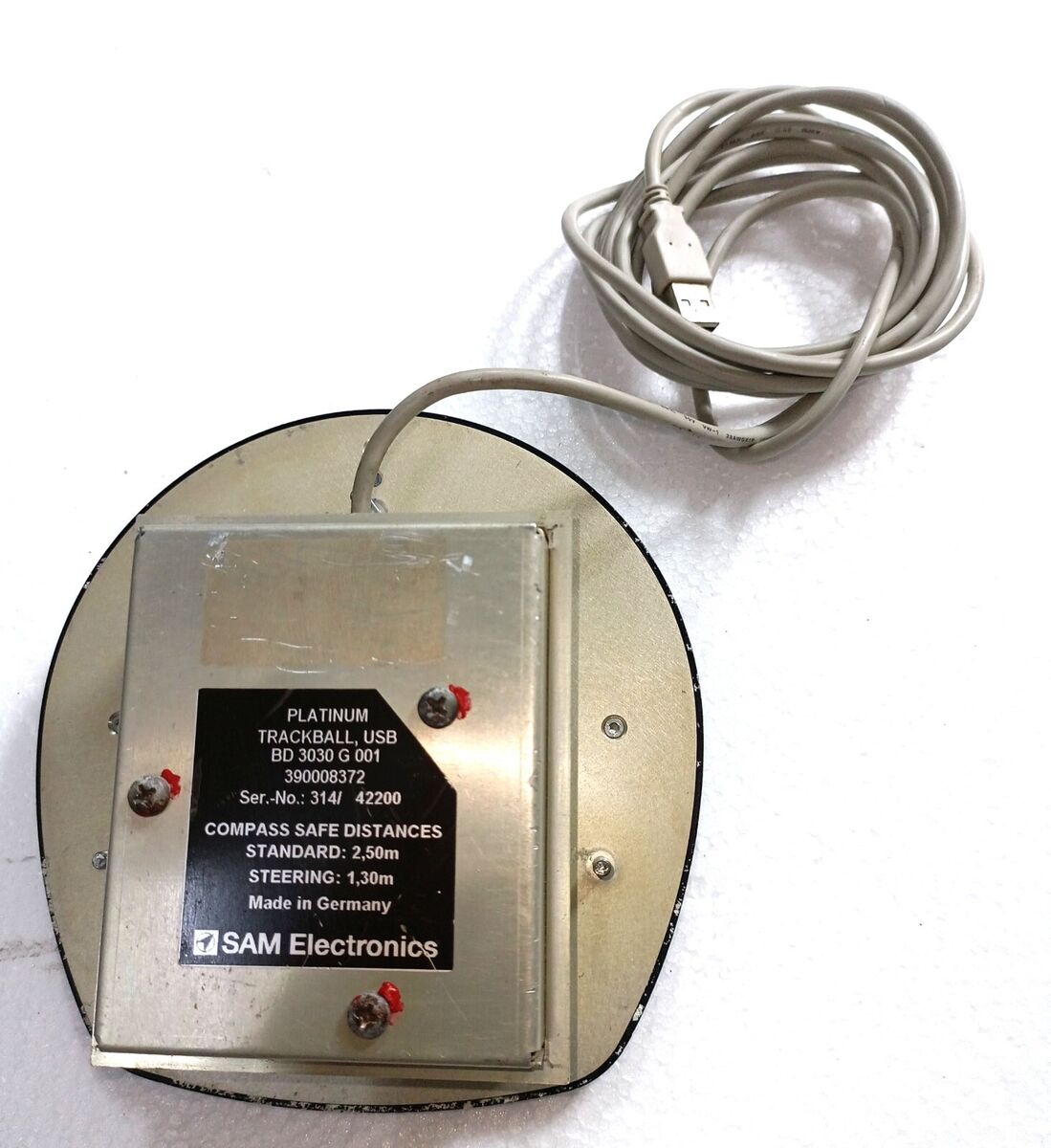 3030 G Platinum Trackball USB | SAM Electronics BD Main image