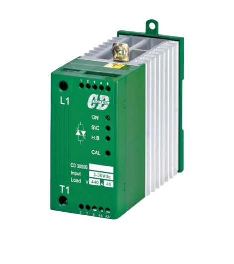 Danaher CD-3000S-2PH-10A-240V SSR Contactors - Industrial Automation