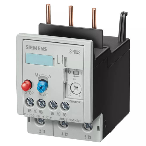 Siemens 3RU1136-4FB1 Motor Starter Protector - 600VAC, 28-40A-Ram Automations