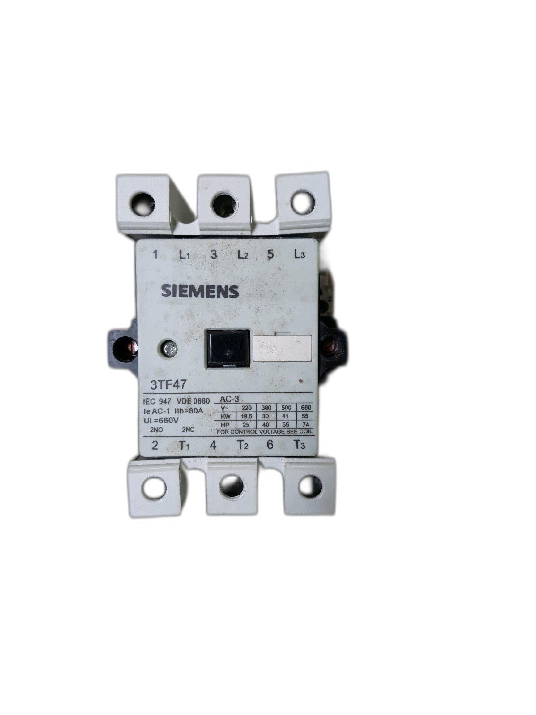 3Tf47 Contactor 80A 220V 60Hz | Siemens Main image
