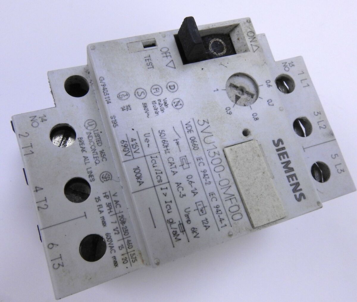 3VU1300-0MF00 Circuit Breaker | Siemens Main image