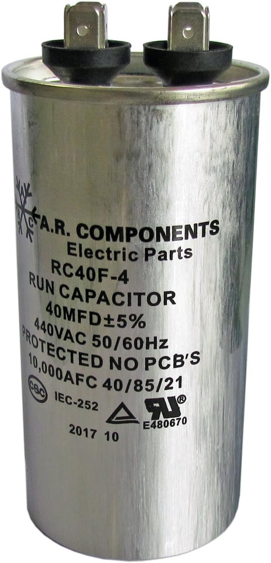 40 MFD 440 VAC Run Capacitor | Manitowoc