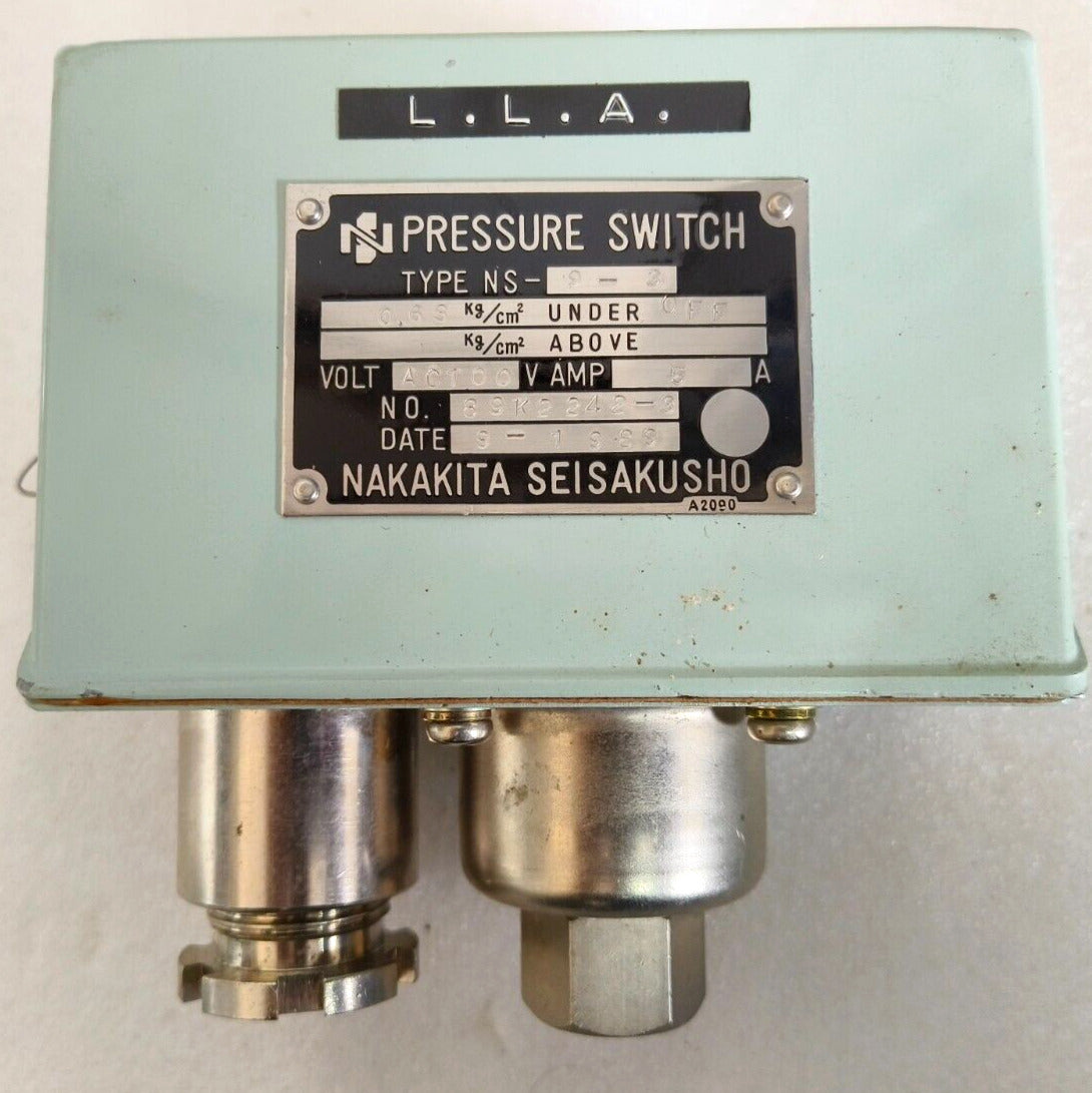 Nakakita NS-9-3 Pressure Switches - Ram Automations