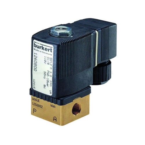 Burkert 6014 C 1.5 FPM Valve - Ms G1/8 Thread, 230V-Ram Automations