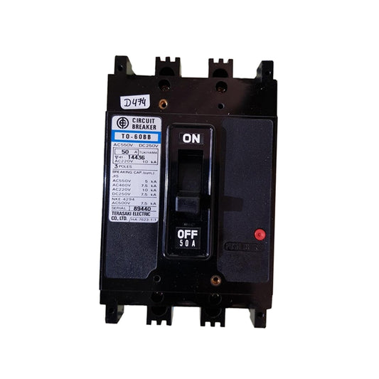 60A Terasaki T0-60BB Circuit Breaker | Terasaki