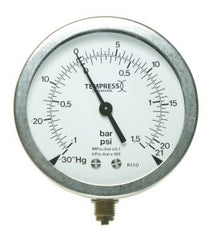 1-1,5 Bar Pressure Gauge Tempress