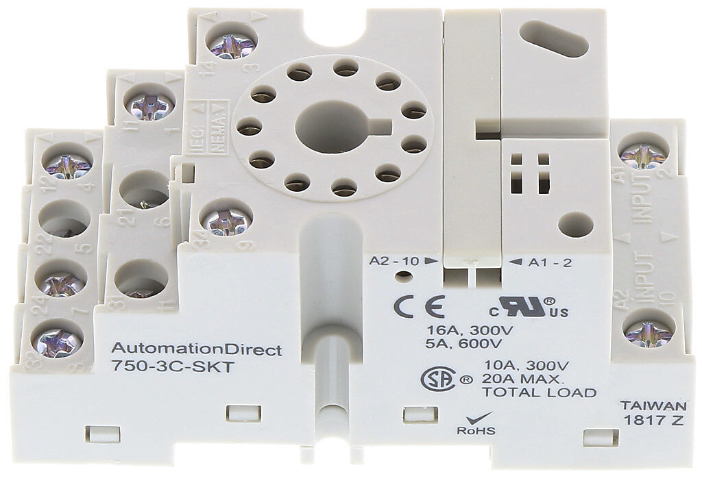750-3C-SKT Relay Mount Base by Automation Direct Main image