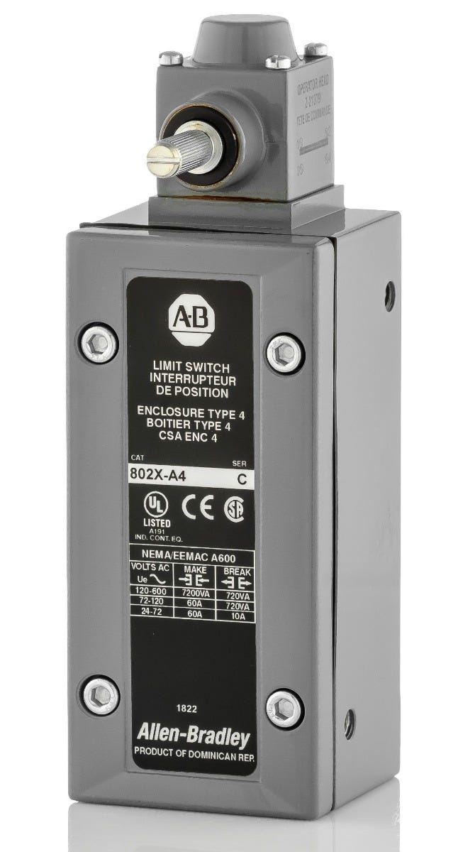 802X-a4 Limit Switch | Allen-Bradley