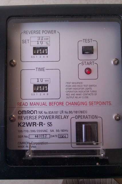 88KW Reverse Power Relay | Omron