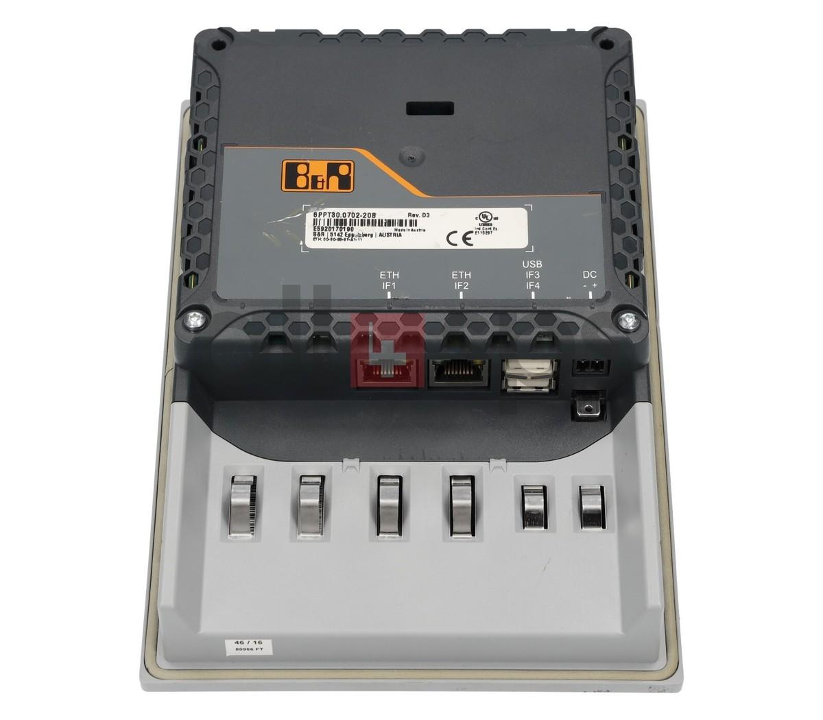 B&R 5PP580.0702-K01 REV. C0 PLC HMI