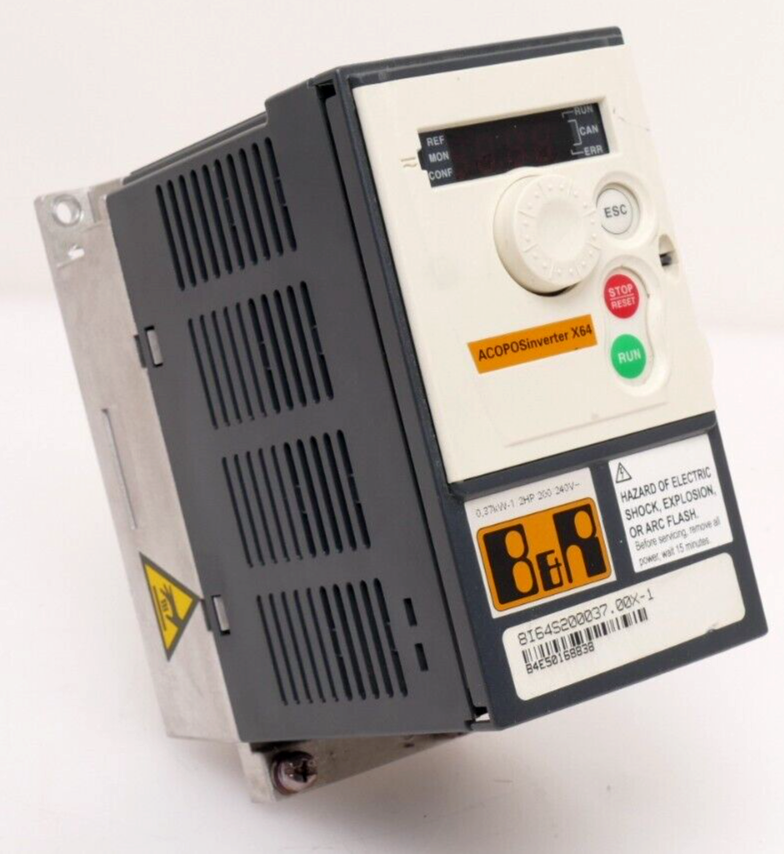 B&R 8I64S200018.00X-1 ACOPOSinverter X64 0.18kW 1/4HP 8I64S200018.000-1 Main image