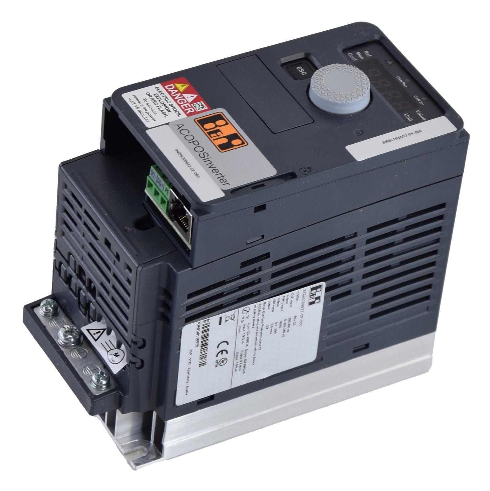 B&R 8I64S200075.00X-1 Rev. D0 8I64S200075.000-1 AcoposInverter 0.75Kw Main image