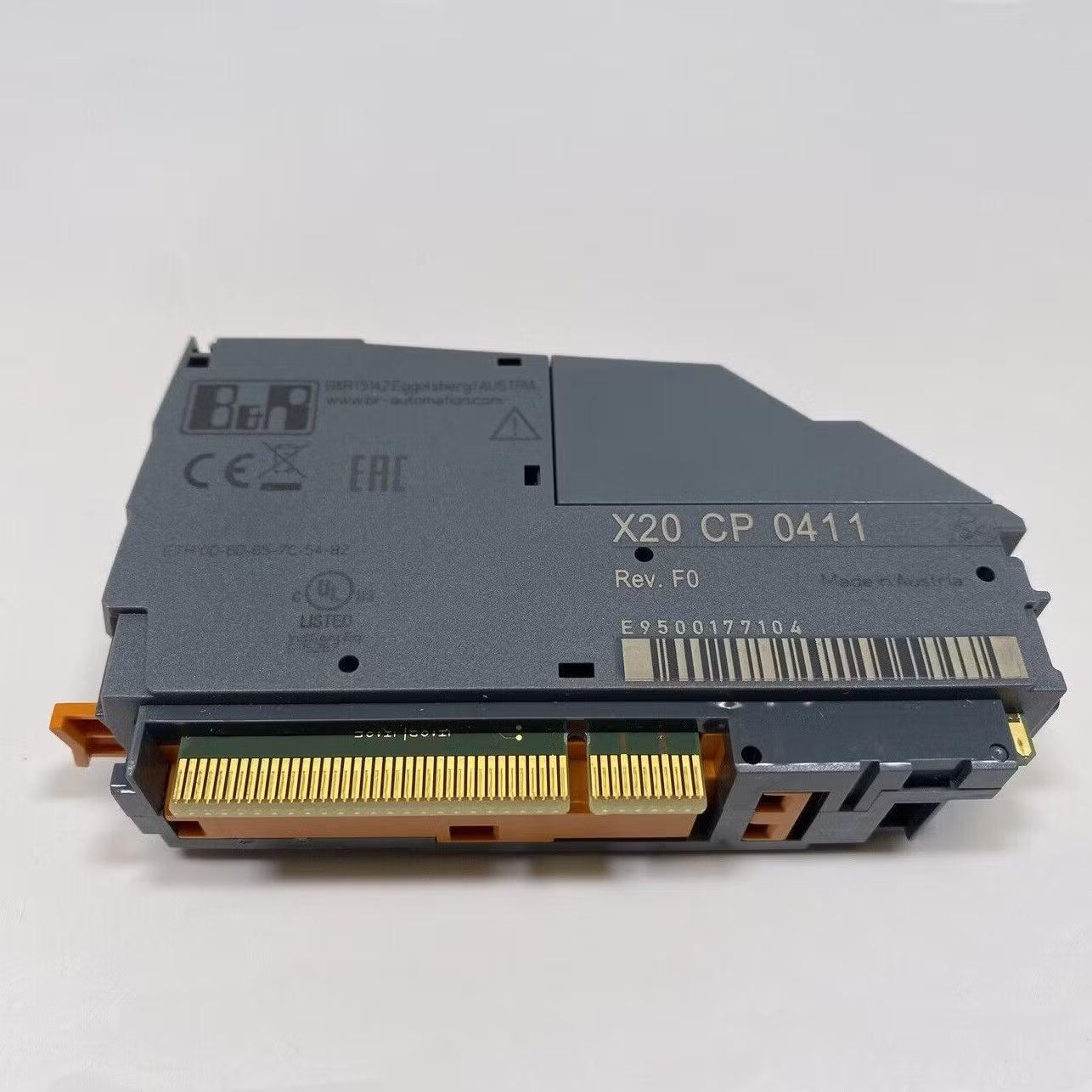 B&R X20CP0411 REV. D0 X20 CP 0411 PLC CPU Main image