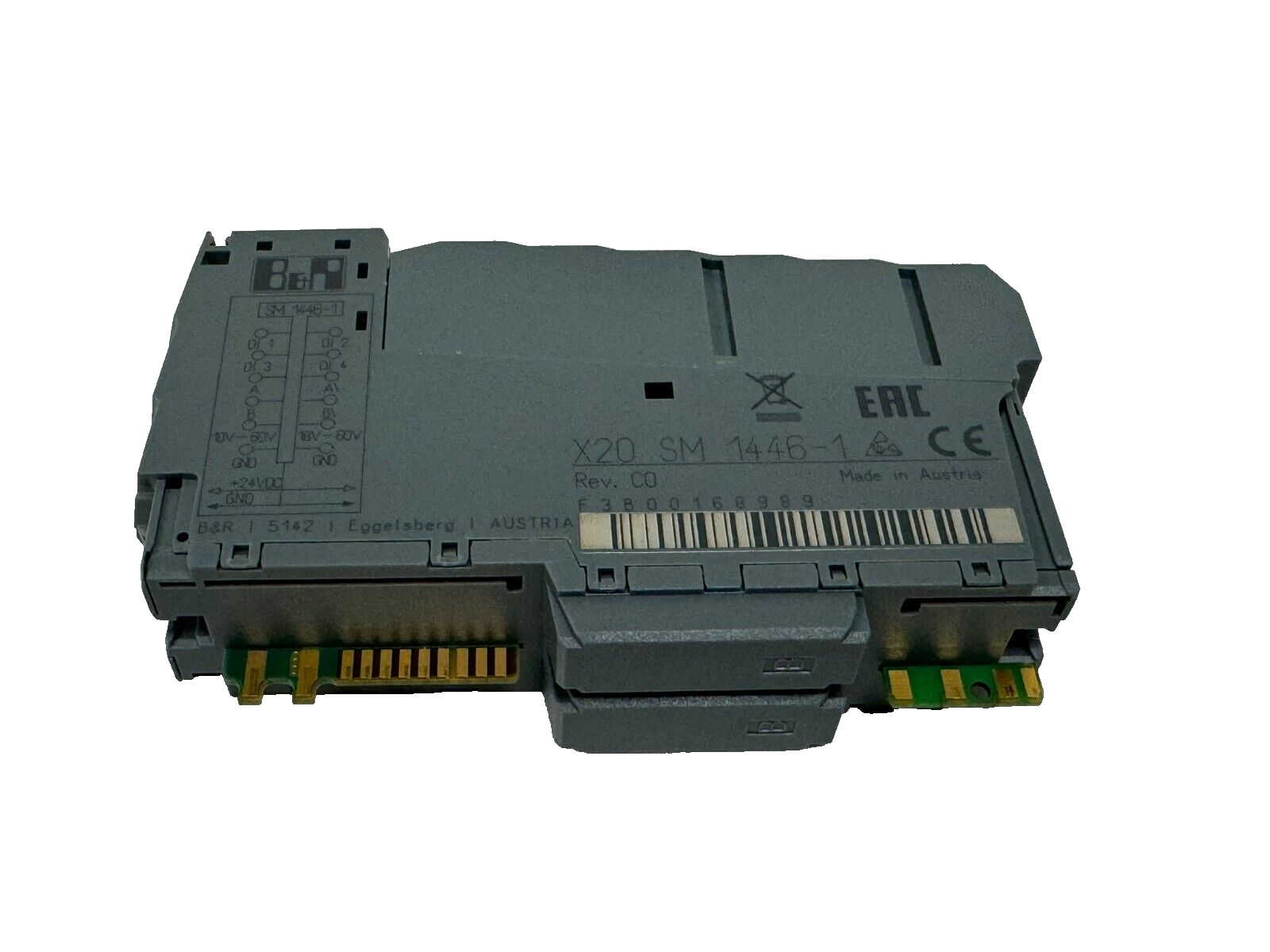 B&R X20SM1446-1 Rev. D0 X20 SM 1446-1 PLC STEP MOTOR MODULE