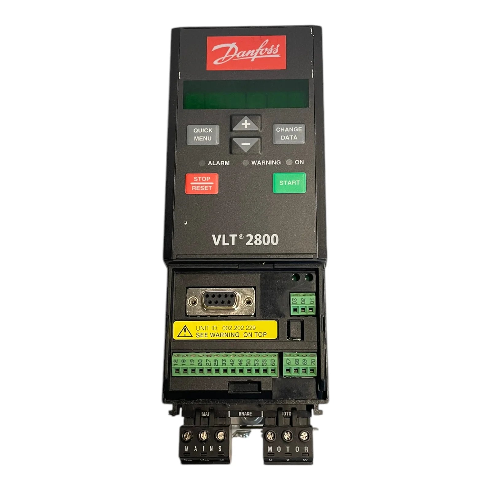 DANFOSS 195N0003 VLT2803PS2B20STR1DBF00A00 0.9kVA