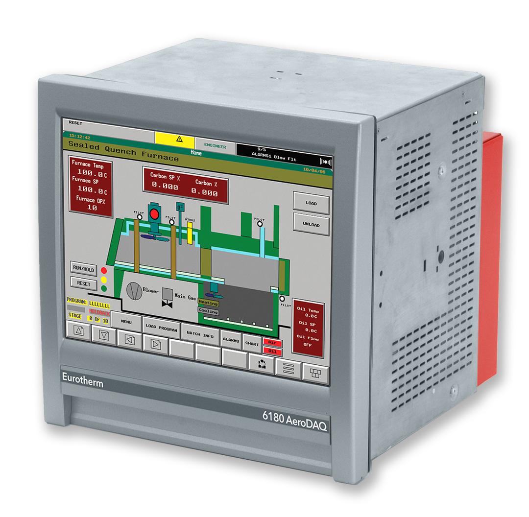 Eurotherm 6180 AeroDAQ Graphic Recorder 6180A/U18/NONE/PANEL/NOLCK/SLV VH/XXXX

