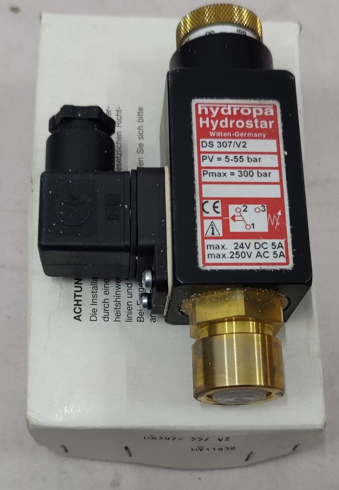 Hydrostar DS 302 Pressure Switch | Hydropa - Ram Automations