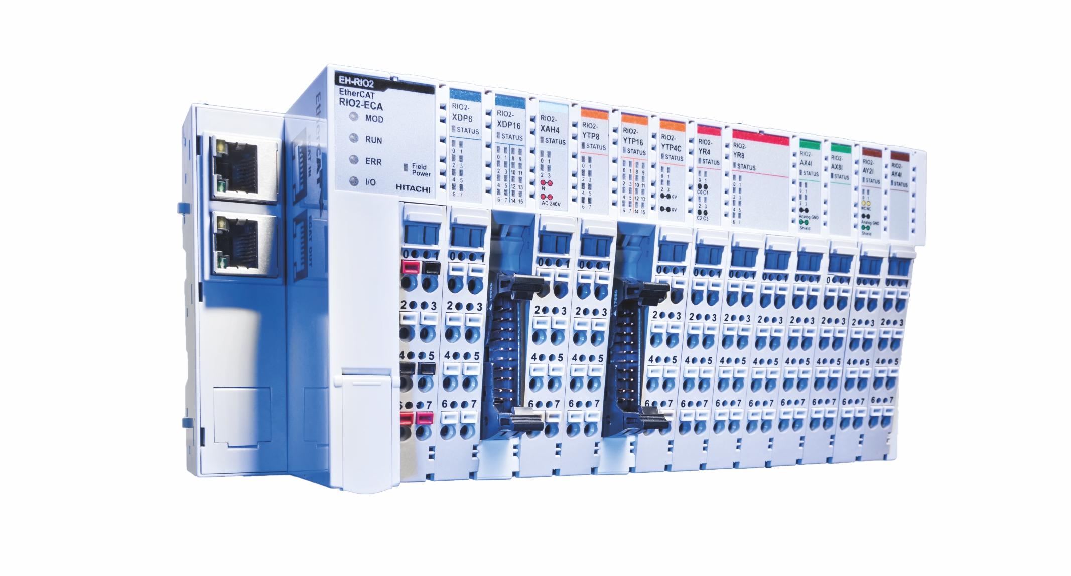 Hitachi RIO2-PBA RIO2-XDP4 RIO2-AX4I RIO2-AY2V PLC SET