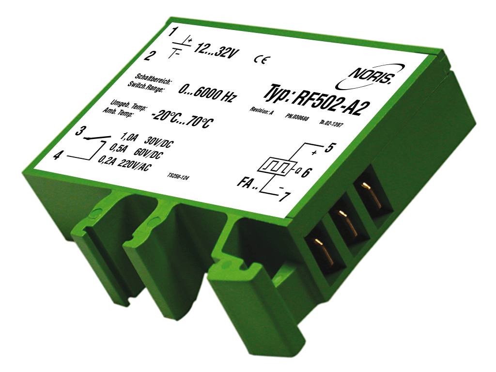 Noris RF502-A2 Relay for Exact Limit & Stop Control - Ram Automations