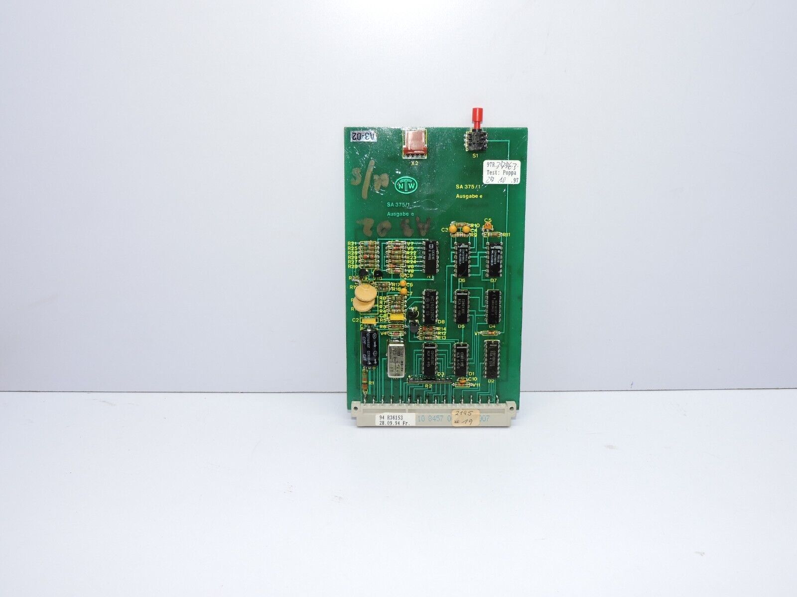 Noris Tacho SA 3751 - Precise Tachometer PCB Card - Ram Automations