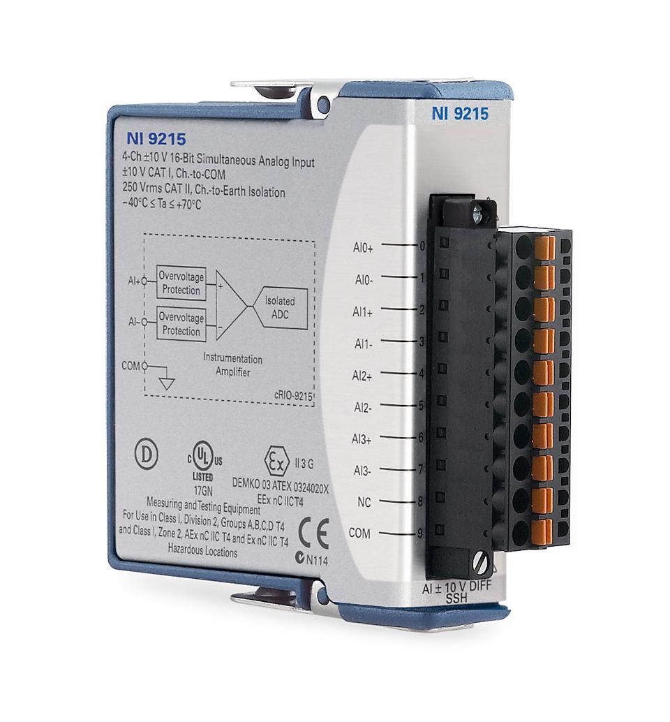 National_Instruments_NI_9215_198860C-01L_4ch_Analog_Voltage_Input_PLC_NI-9215
