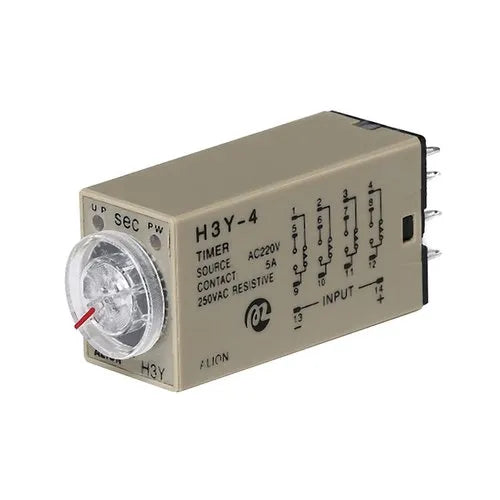 OMRON H3Y-4: Accurate Industrial Timer | OMRON - Ram Automations