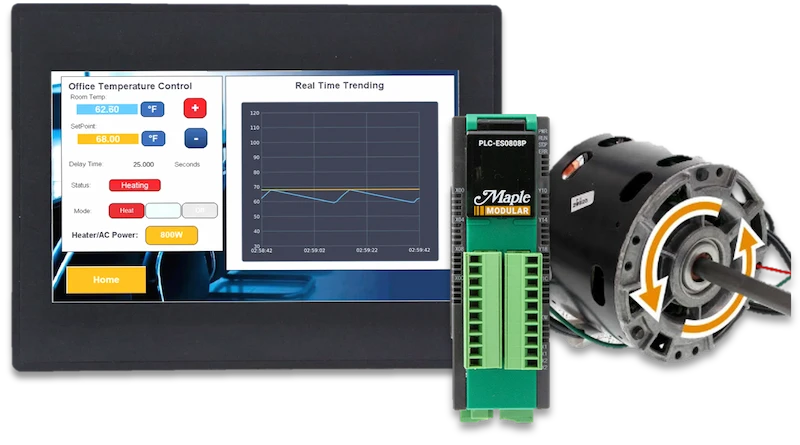 Maple Systems WEB0150CE-RTC Industrial Automation Panel Main image