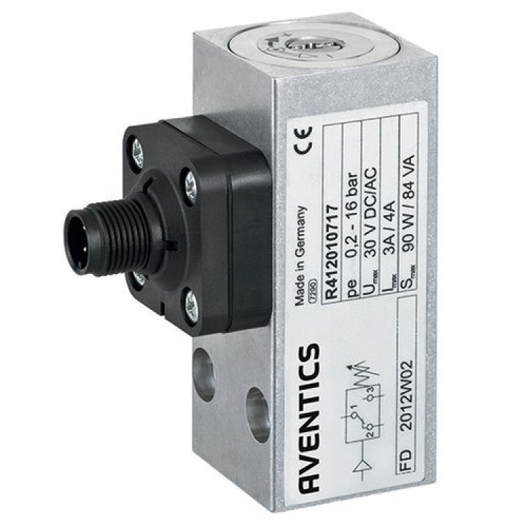 AVENTICS 3410400000 Pressure Switch for 16W19 H131 Applications - Ram Automations