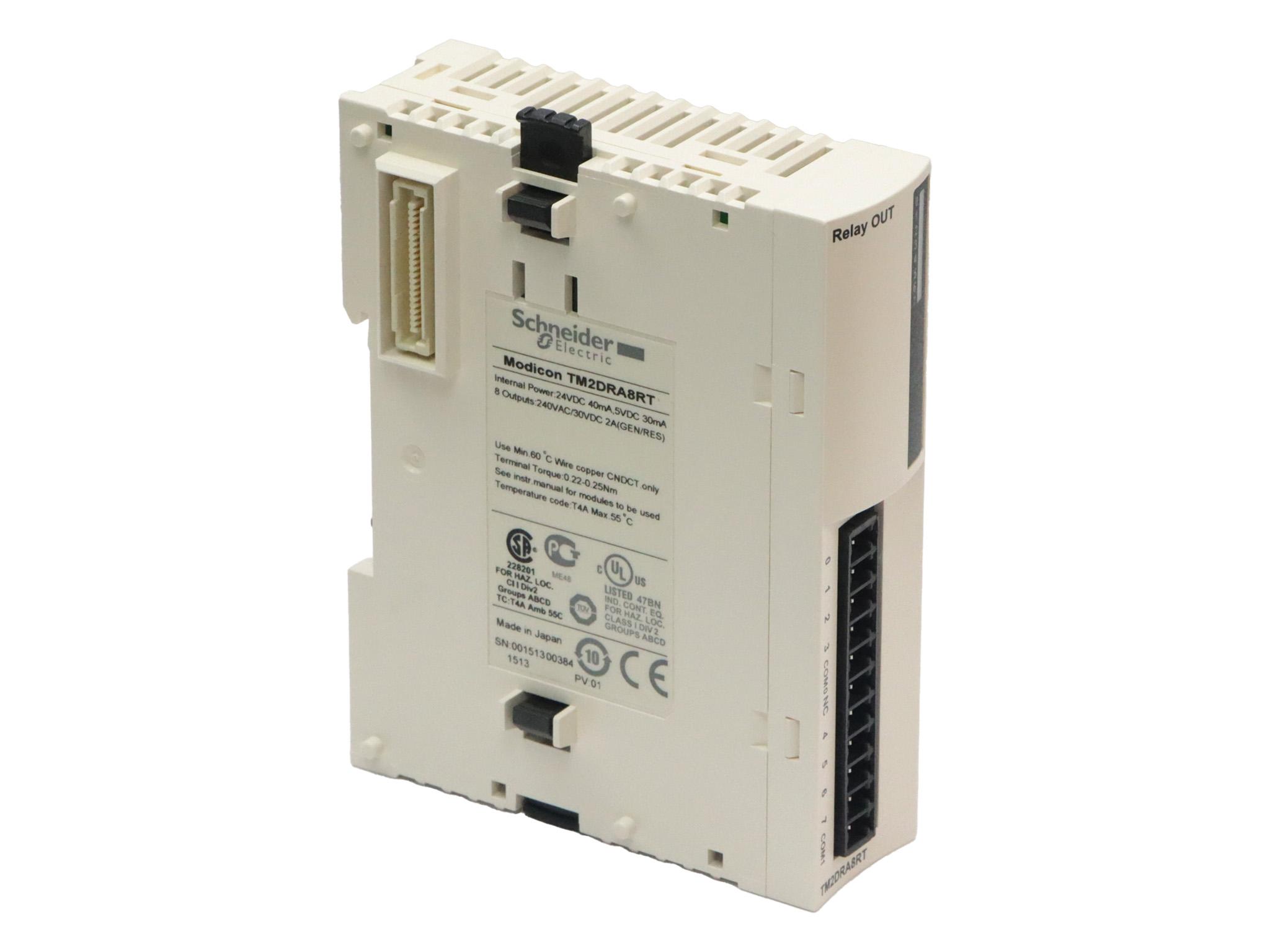 SCHNEIDER ELECTRIC TM2DRA8RT Modicon 399593 PLC Unit