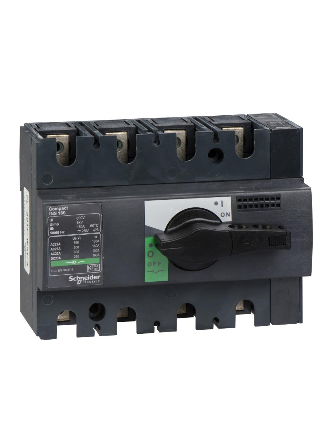 Schneider Electric 1165 ComPacT INV160 31165 4P 160A