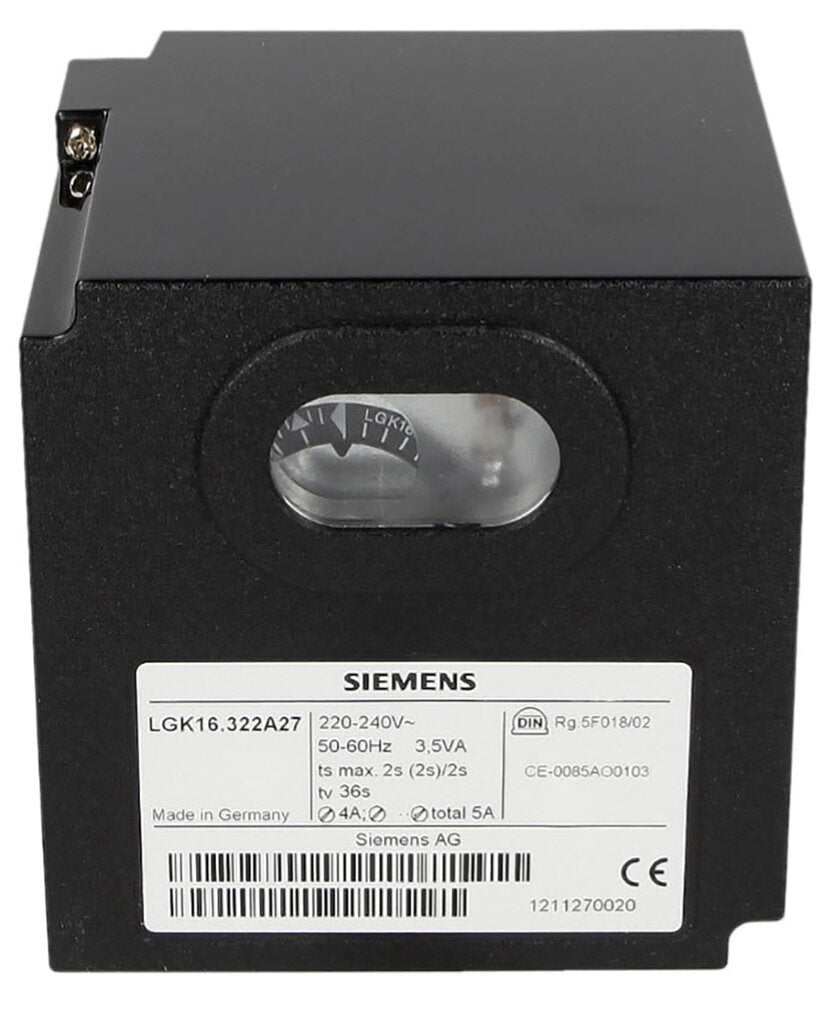 Siemens LGK16.333A17 Burner Control Unit 100-110V 50/60Hz Main image