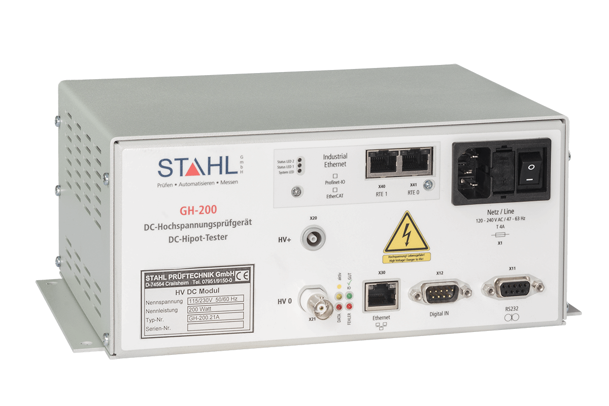 Stahl GH-200 GH-200.21A DC-Hipot-Tester Main image