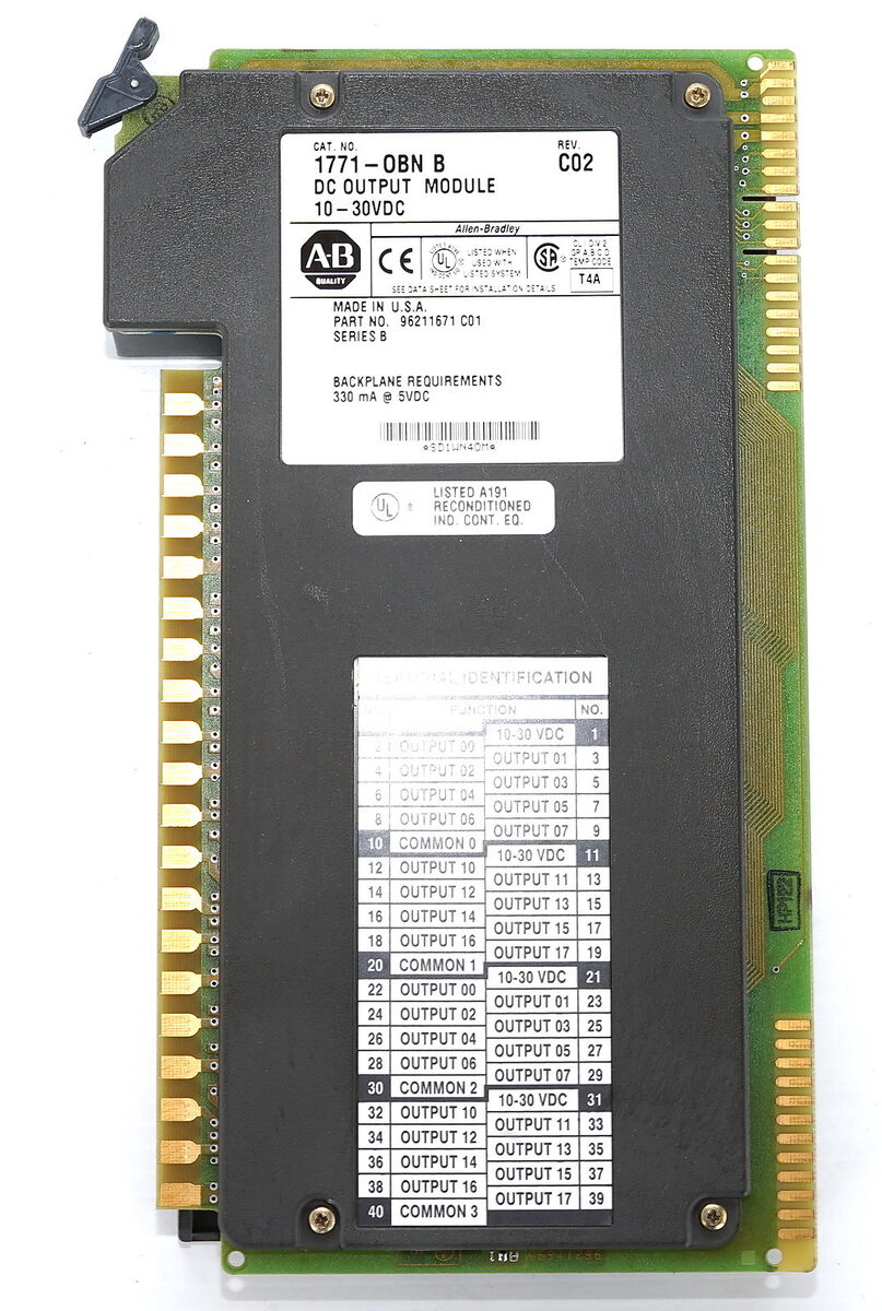 AB PLC Output Module - 1771-OBN B | Allen-Bradley Main image