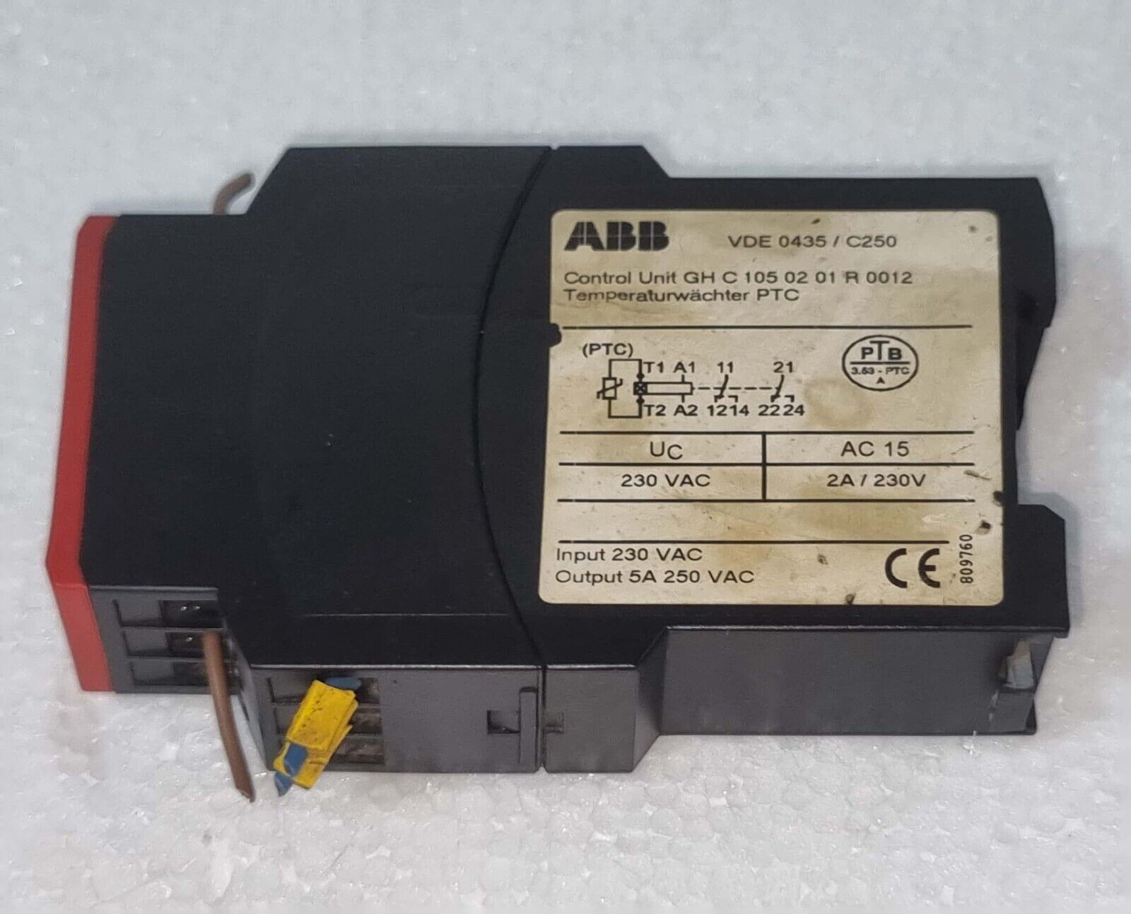 ABB C105.02 PTC Thermistor Control | Circuit Protection Main image