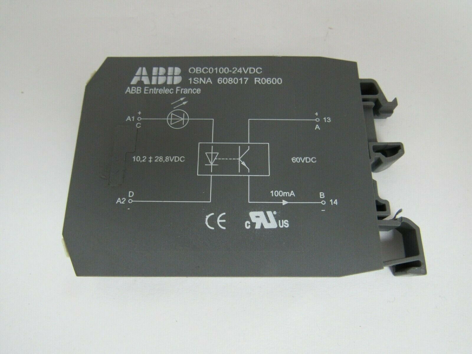 ABB OBC0100-24VDC 1SNA 608017 R0600 Interface Module for Efficient Connectivity Main image