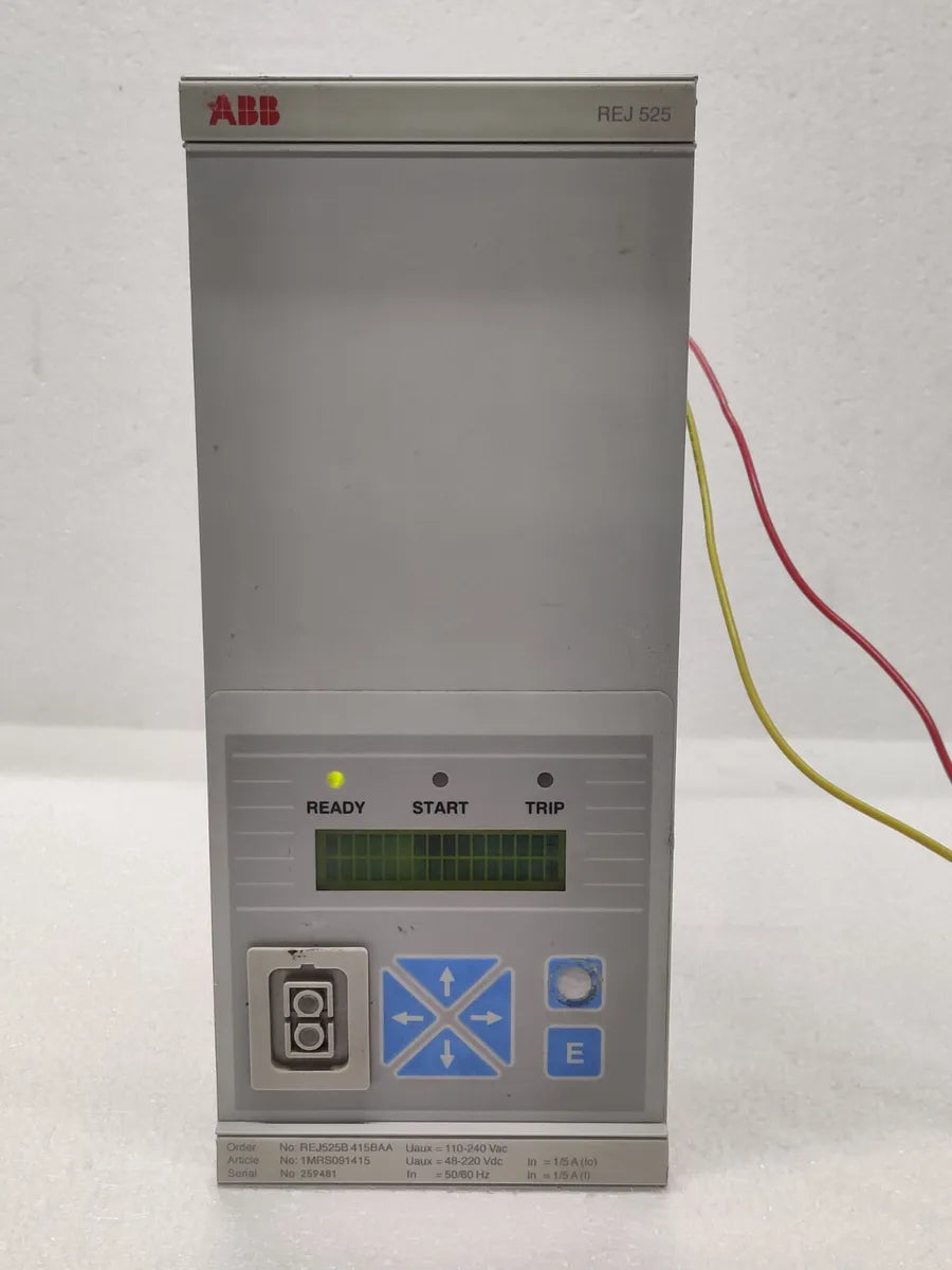 ABB Overcurrent and Earth-Fault Relay REJ525B 415BAA AG23 | ABB