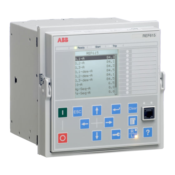 ABB REF615E C Feeder Protection Control Relay - Ultimate Guide Main image
